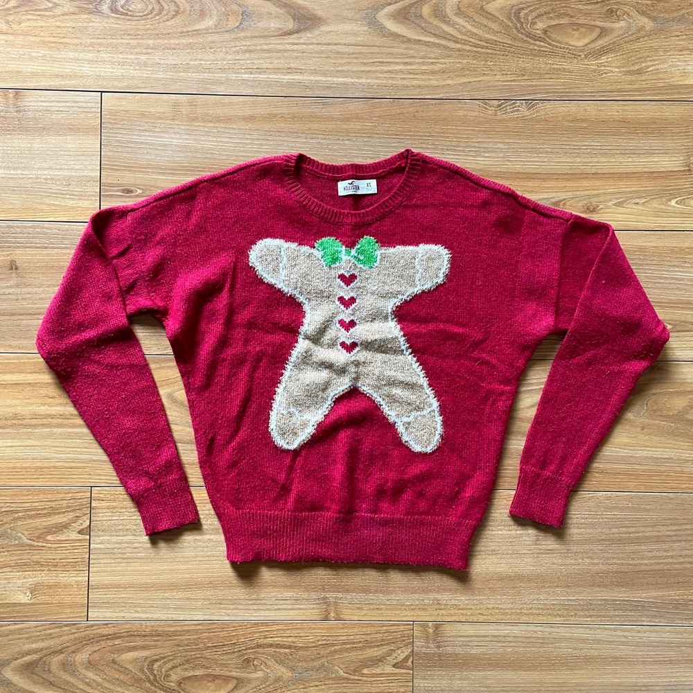 GINGERBREAD MAN CHRISTMAS SWEATER